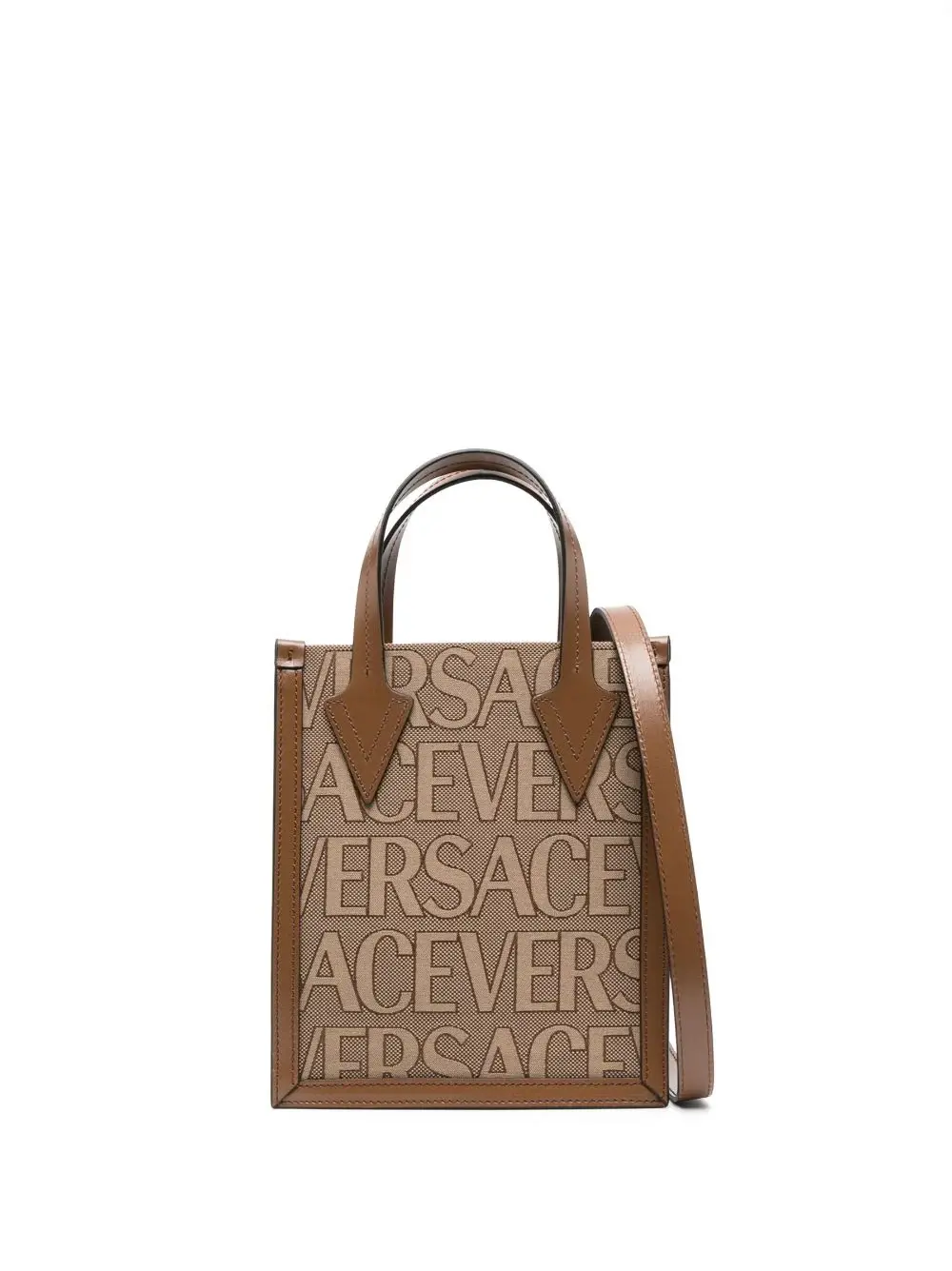 Versace Allover Small Tote Bag