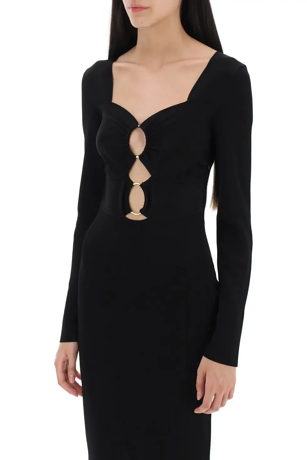 Thumbnail: Tom Ford Knitted Midi Dress With Cut-Outs
