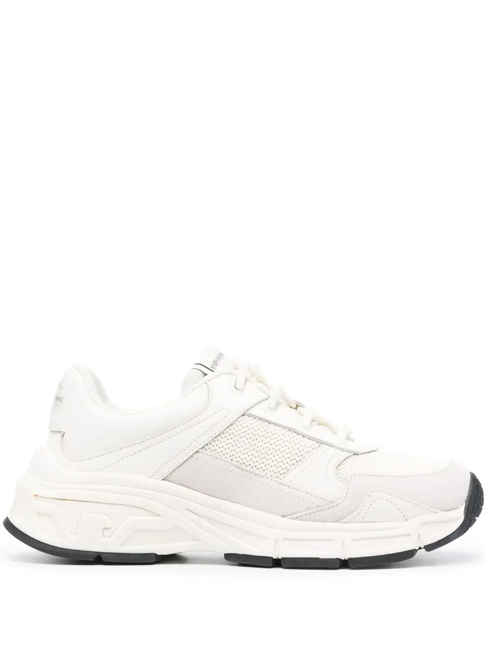 Emporio Armani Panelled Logo-Patch Sneakers