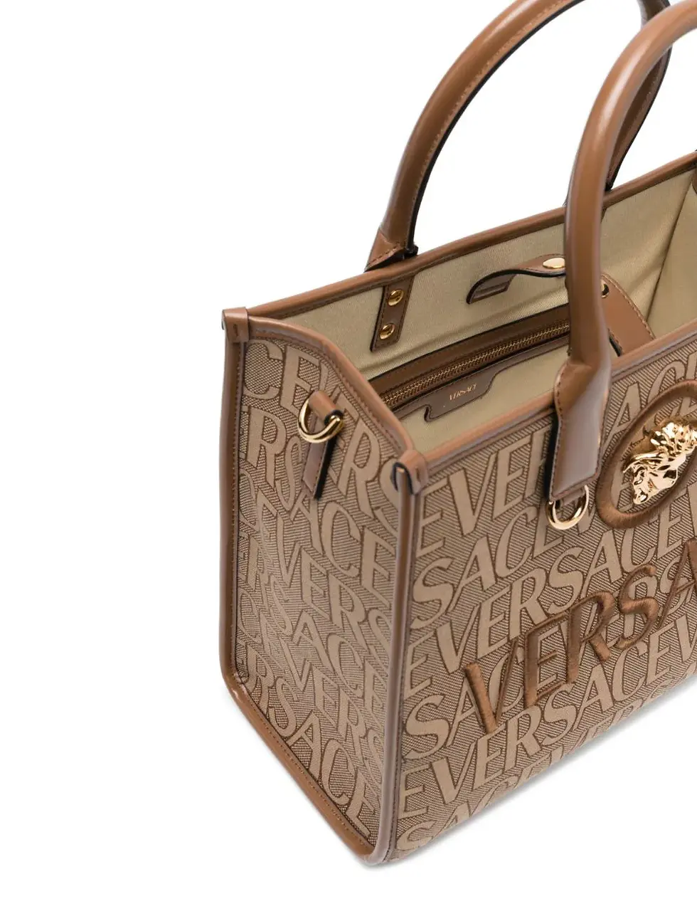 Thumbnail: Versace Allover Small Tote Bag