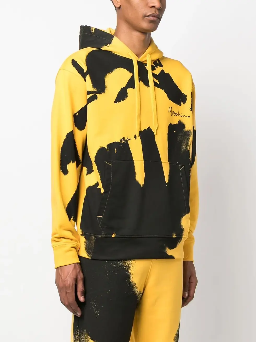 Thumbnail: Moschino Graphic-Print Cotton Hoodie