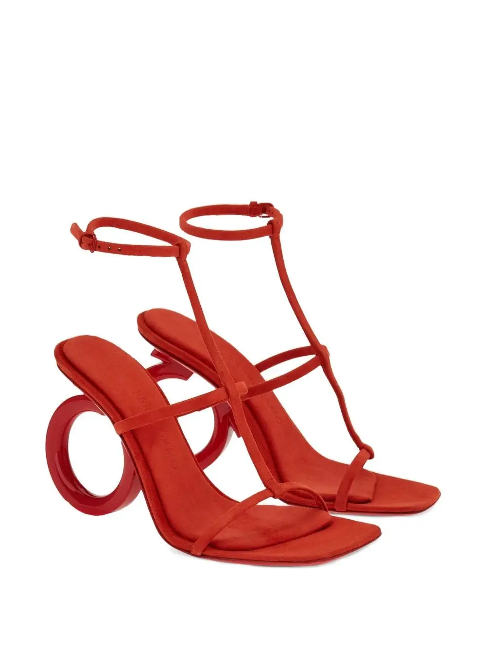 Ferragamo Elina 105mm Suede Sandals