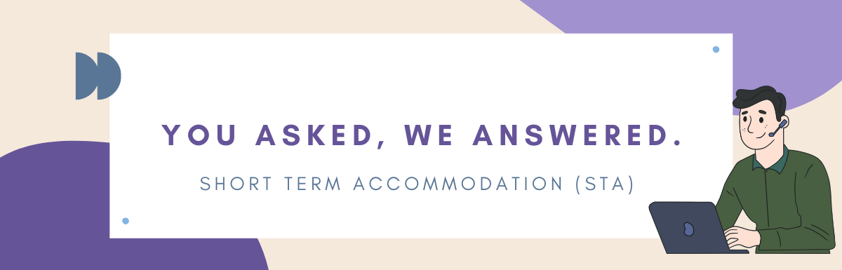 Short Term Accommodation STA 