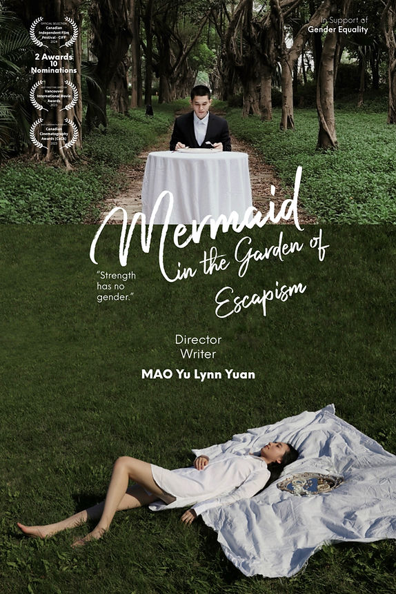 Mermaid in the Garden of Escapism Movie Poster.JPG