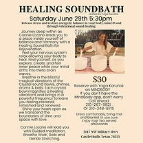 Connie Lozano Yoga Soundbath SanAntonio