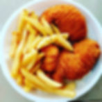 Filezinho de frango empanado