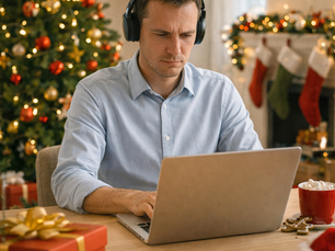 Télétravail à Noël : un salarié peut-il l’exiger pour éviter les déplacements ?