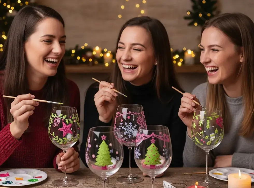 Kreativnacht mit theartily – Weihnachts-Edition auf dem Midnightbazar