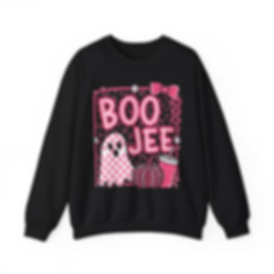 Adult Boo Jee Halloween Crewneck Sweatshirt 