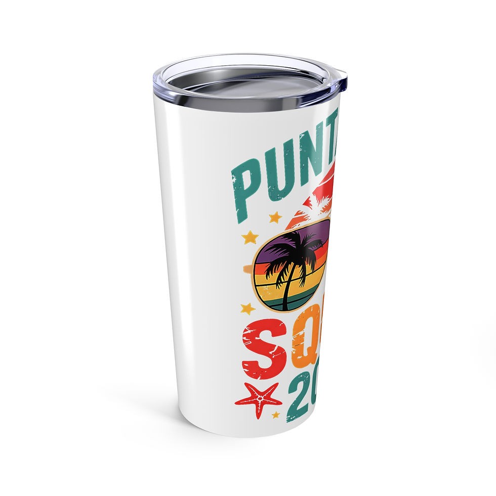 Thumbnail: Punta Cana Travel Tumbler – Sip in Style, Island Vibes Only