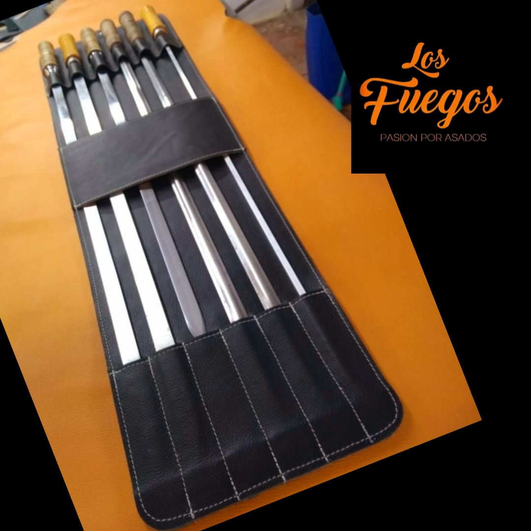 Estojo Los Fuegos para 6 Espetos