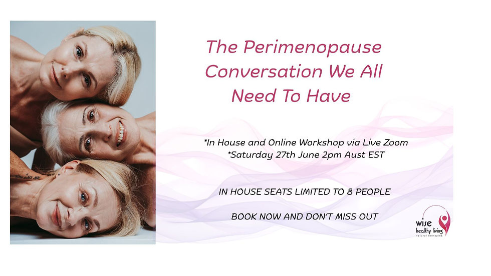The Perimenopause Conversation We All Need To Have