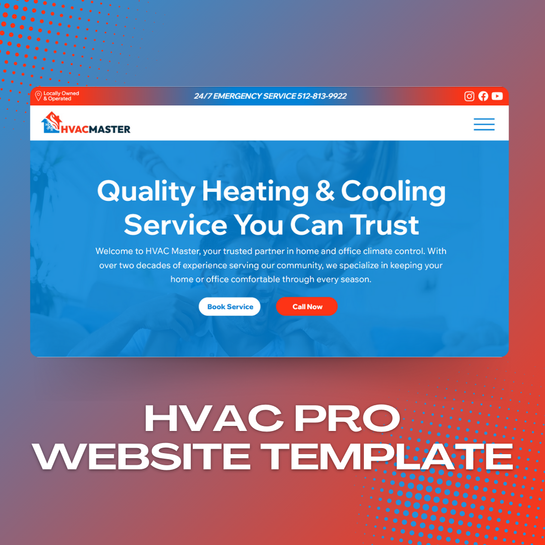 HVAC Pros Website Template