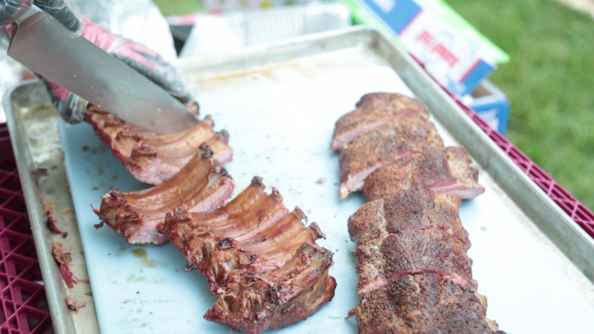 Arranged Food and Objects