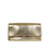 Thumbnail: Christian Louboutin Laminated Specchio Chevron Rougissime Clutch Gold
