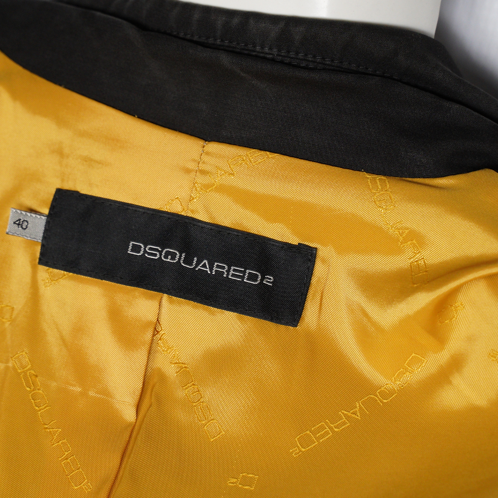 Thumbnail: DSquared2 Cotton Blazer Black Label