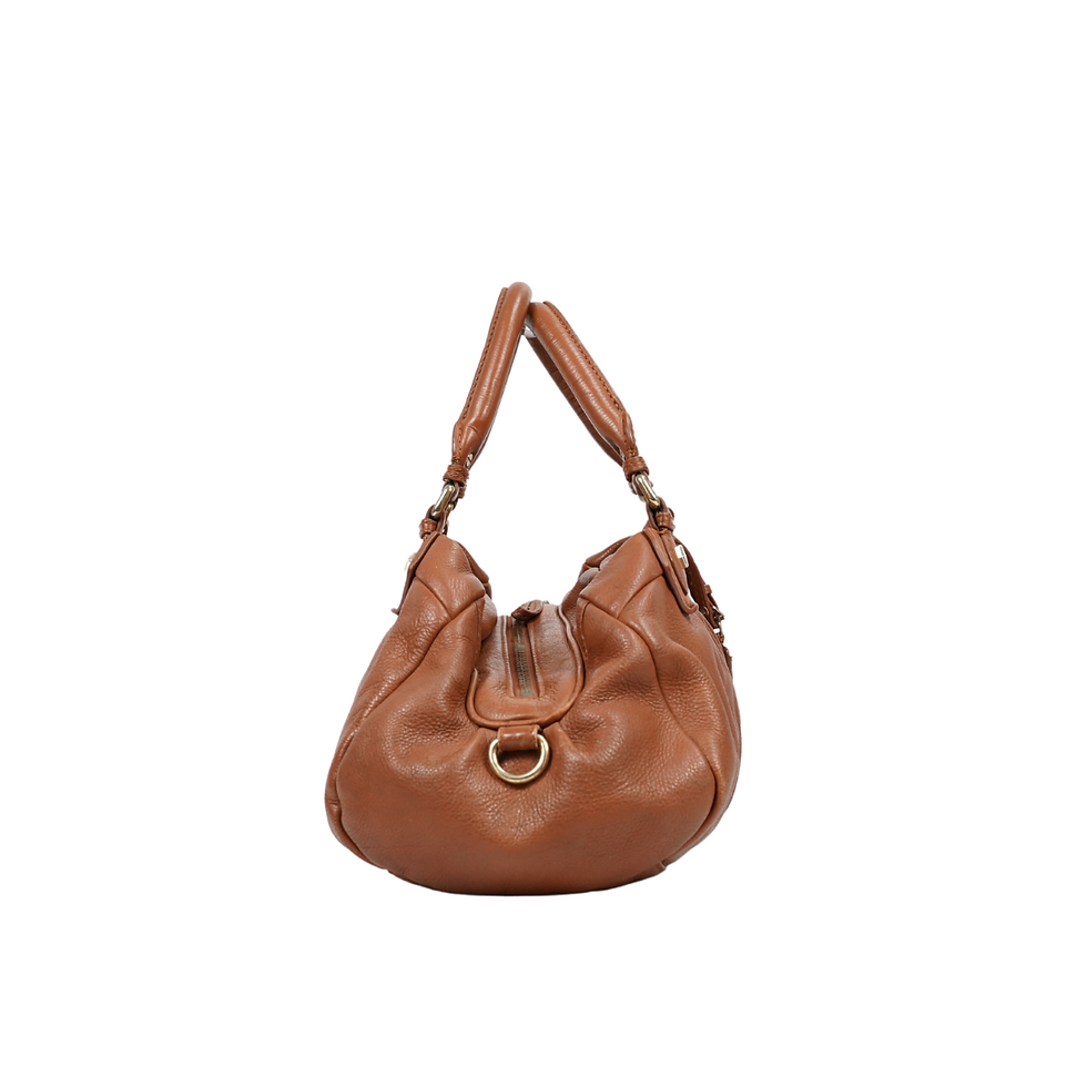 Thumbnail: Marc by Marc Jacobs Vintage Leather Hobo Brown Side
