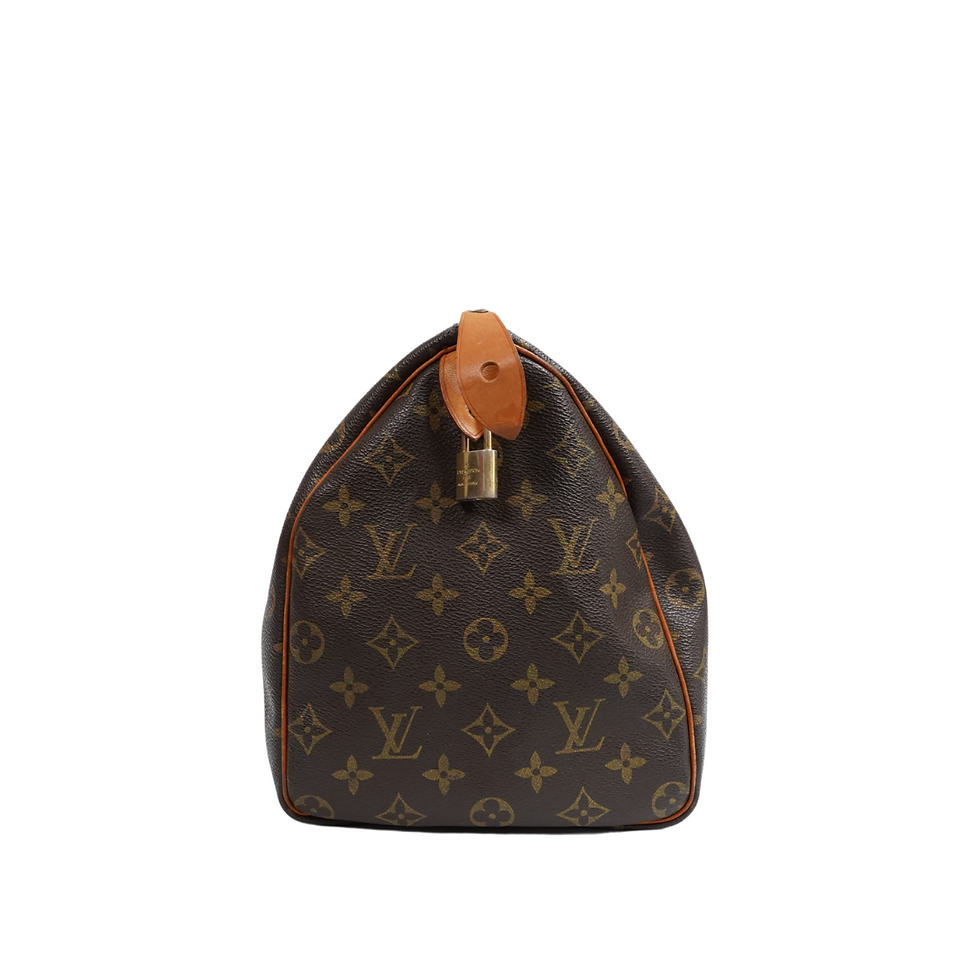 Thumbnail: Louis Vuitton Vintage Monogram Speedy 35 Side