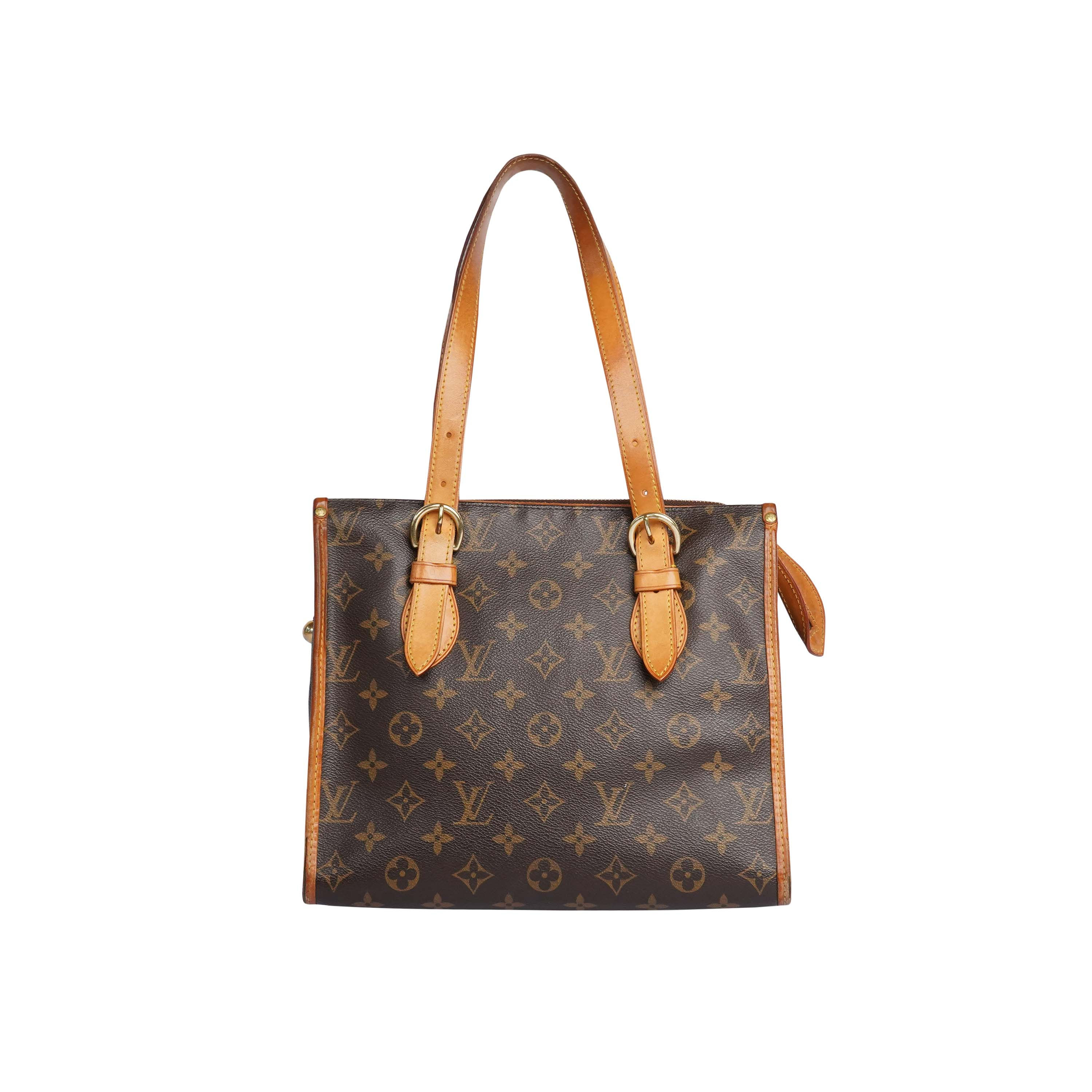 Front View Louis Vuitton Monogram Popincourt Haut