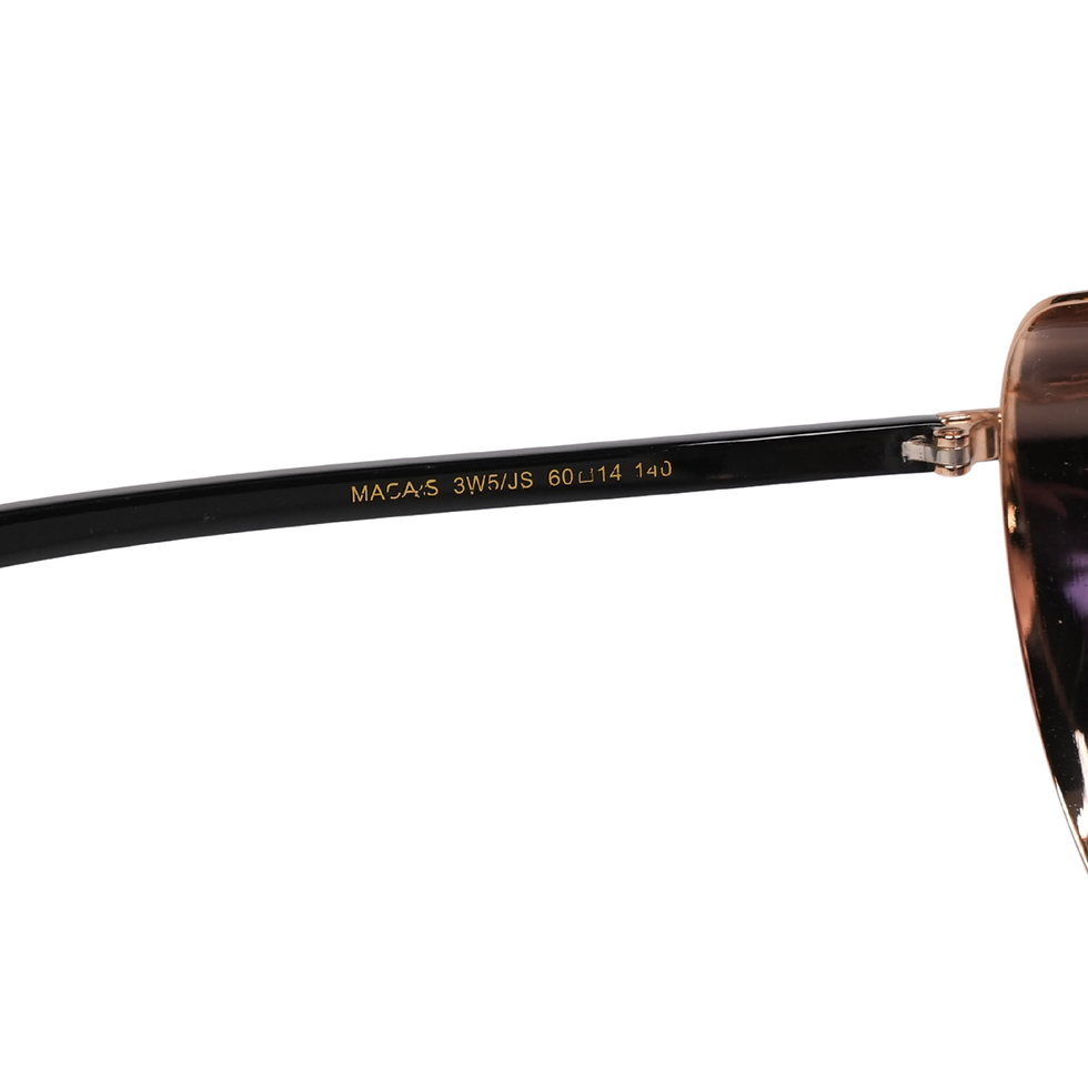 Thumbnail: Jimmy Choo Sunglasses MACAS 3W5/JS Gold Logo