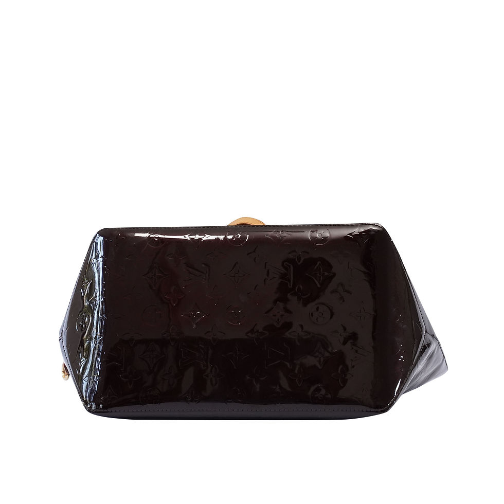 Thumbnail: Louis Vuitton Vernis Bellevue GM Amarante Bottom