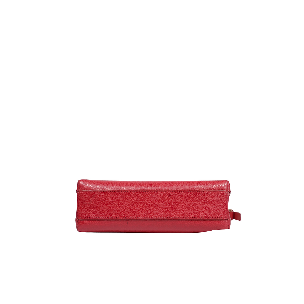 Thumbnail: Furla Leather Anna S Crossbody Bag Red