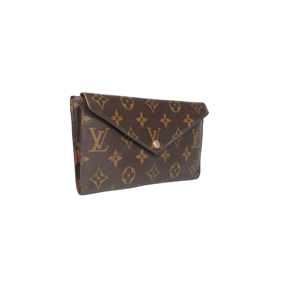 Louis Vuitton Vintage Monogram Origami Long Wallet Angle