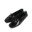 Thumbnail: Prada Patent Driving Loafers Black Angle
