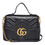 Thumbnail: Gucci Quilted Leather Marmont Medium Top Handle Bag Black