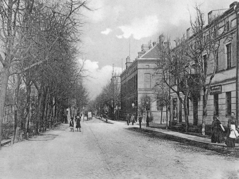 Budynek Poczty w latach 1900-1909