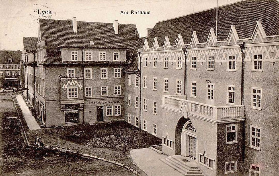Budynek Ratusza w latach 1928-1930