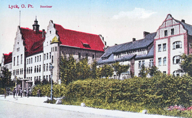 Widok Seminarium w roku 1912