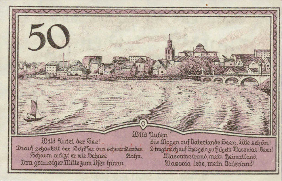 Notgeld o wartości 50 Pfennigów