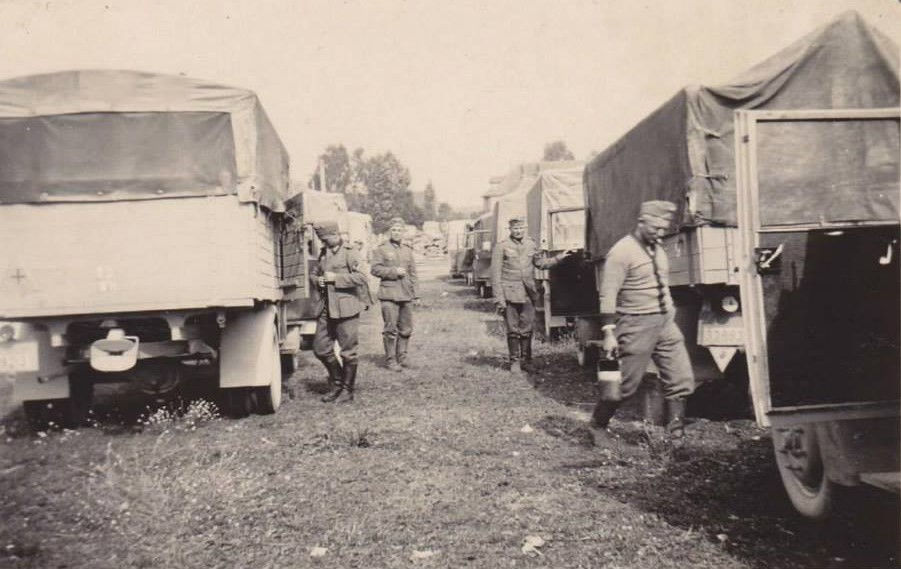 Niemieckie oddziały - 4.09.1939 rok