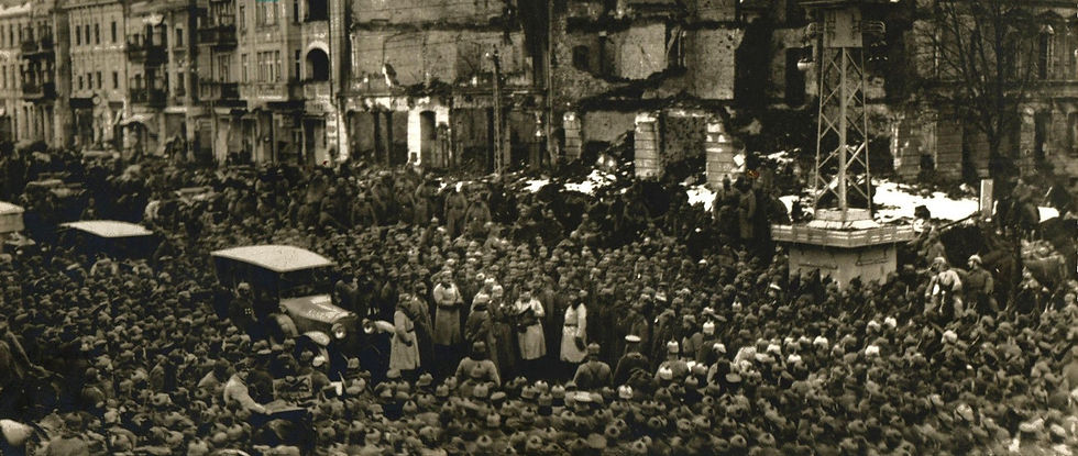 Wizyta Cesarza w lutym 1915 roku