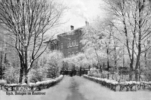 Park pokryty szronem w roku 1911