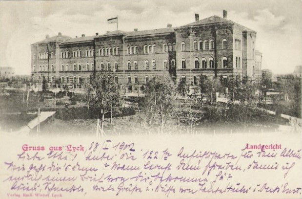Widok Sądu w latach 1899-1902