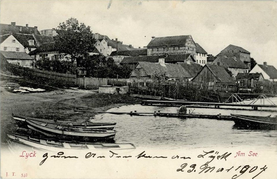 Fragment miasta w roku 1904