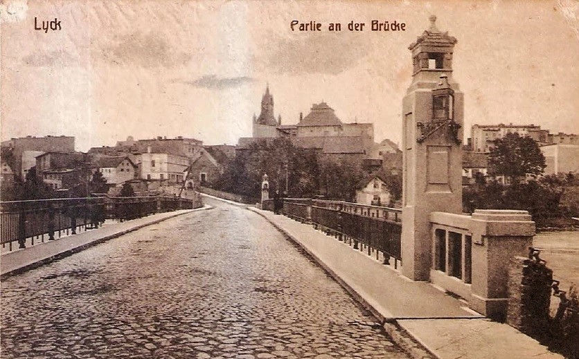 Widok Mostu Zamkowego w roku 1914