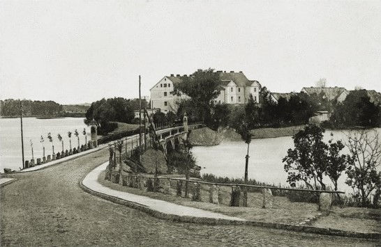 Widok Mostu Zamkowego w 1912 roku