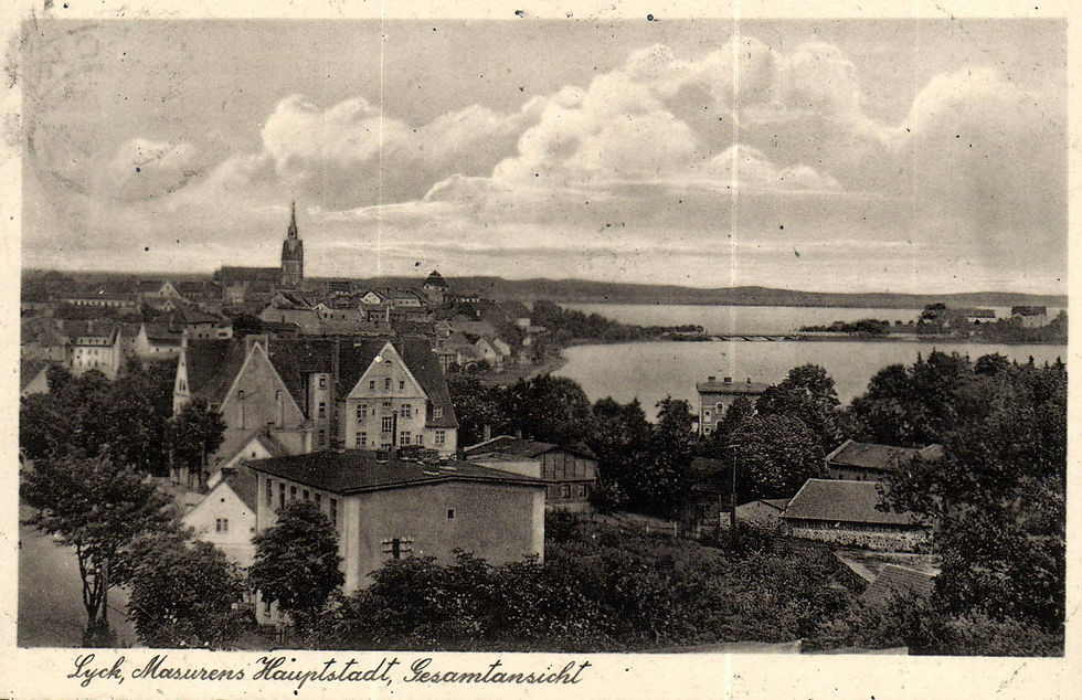 Panorama miasta w latach 1930-1933