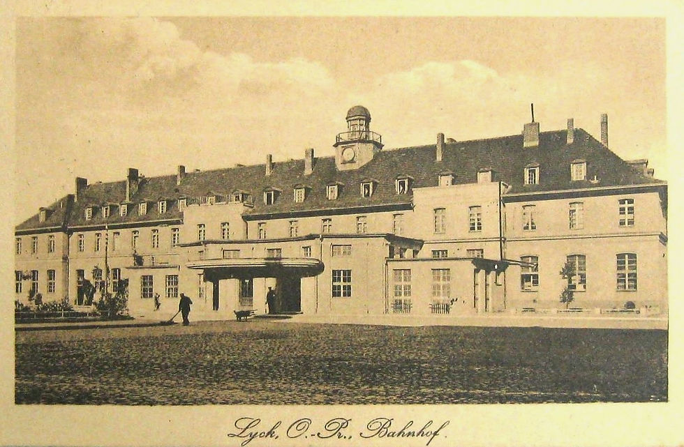 Dworzec Kolejowy w roku 1921