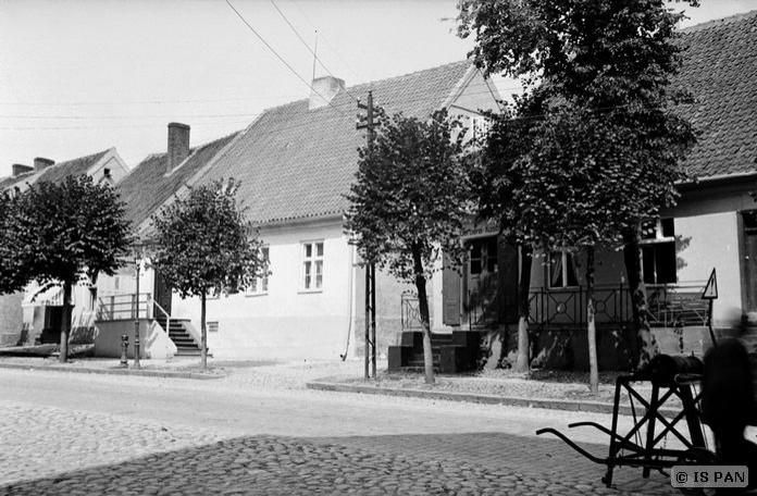 Zabudowa ulicy w latach 30-tych