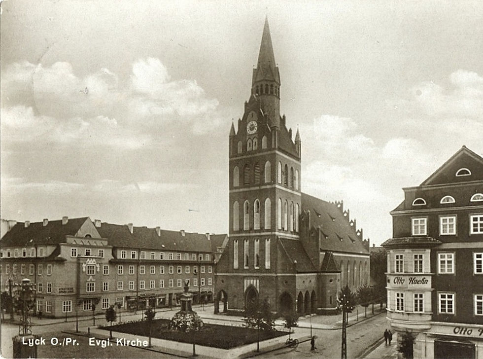 Widok Kościoła w latach 1925-1930