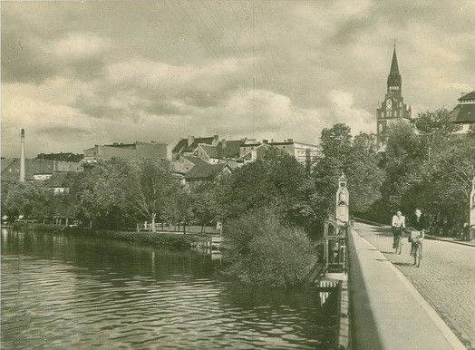 Fragment mostu w latach 1940-1944
