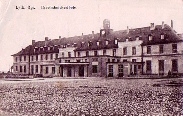 Dworzec Kolejowy w roku 1917