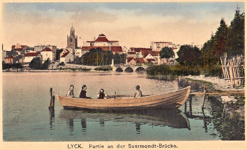 Widok mostu w latach 1912-1914