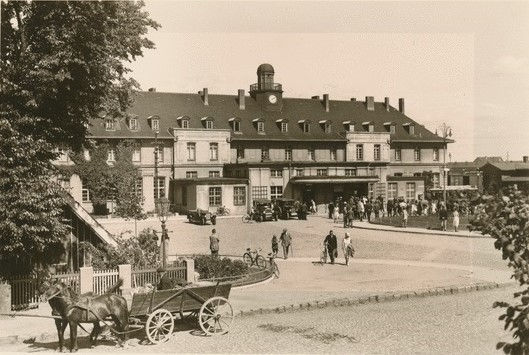 Dworzec Kolejowy w latach 1932-1938