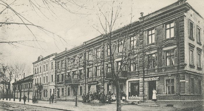 Widok Hotelu Kaiserhof w roku 1909