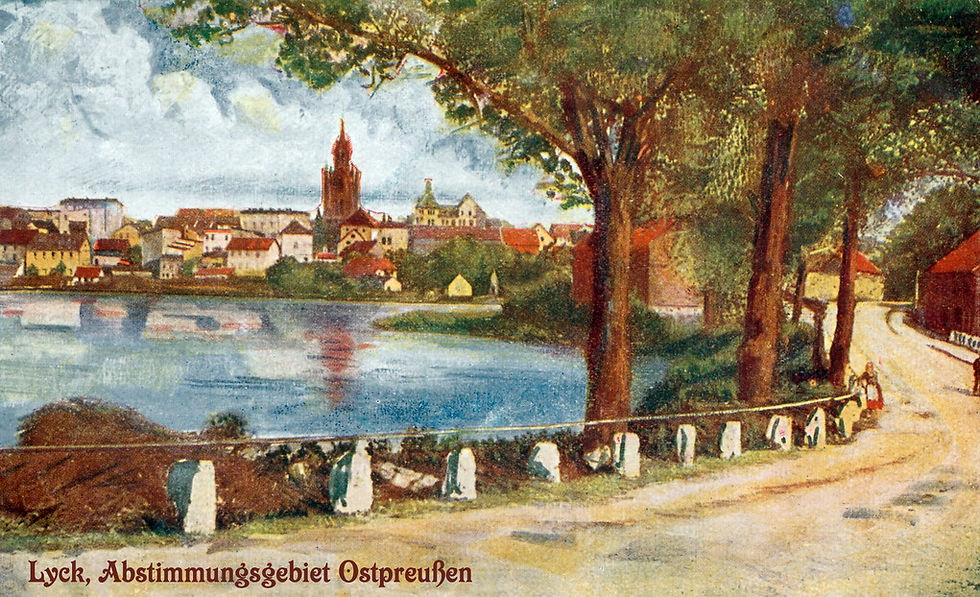 Fragment Wyspy Zamkowej w roku 1920